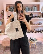 Magda clutch beige