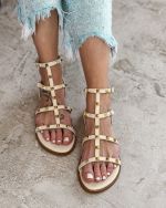 Alkmini flats ivory