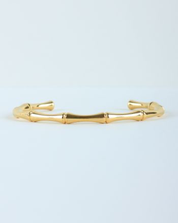Bamboo bangle χρυσό