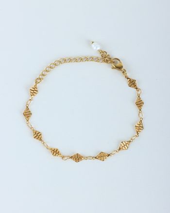 Rhombus bracelet chain