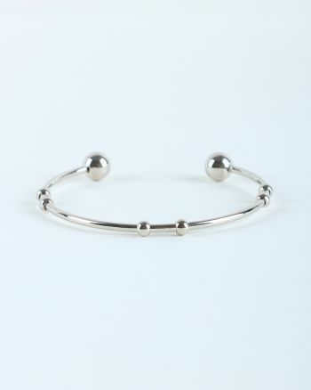 Simple bangle silver