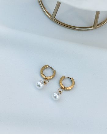 Pearl hoops