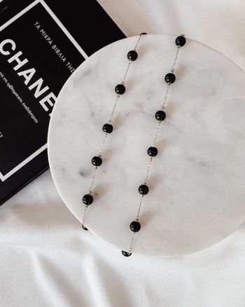 Choker onyx black