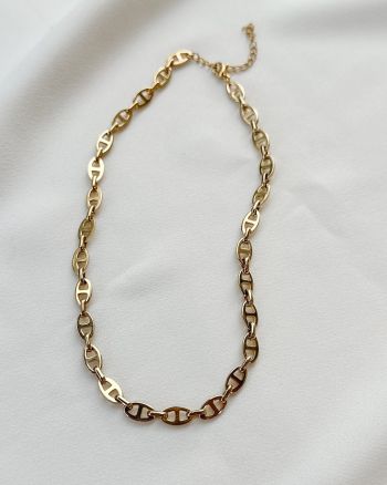 Χρυσή αλυσίδα λαιμού Θ