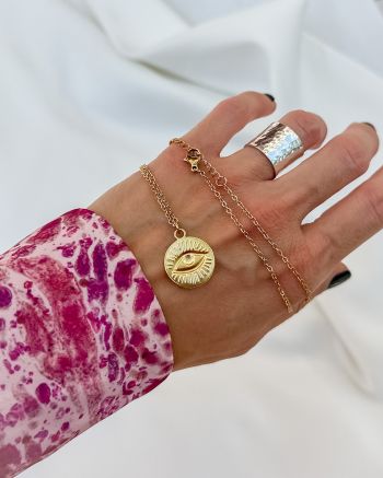 Boho eye gold