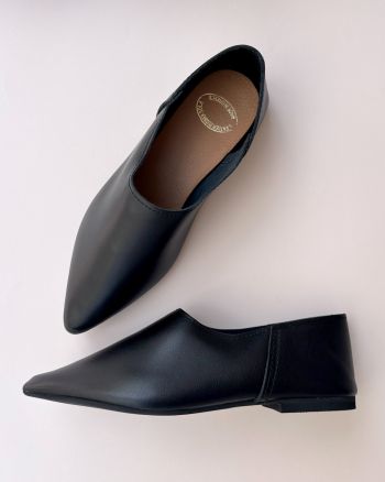 Brunch time mules black