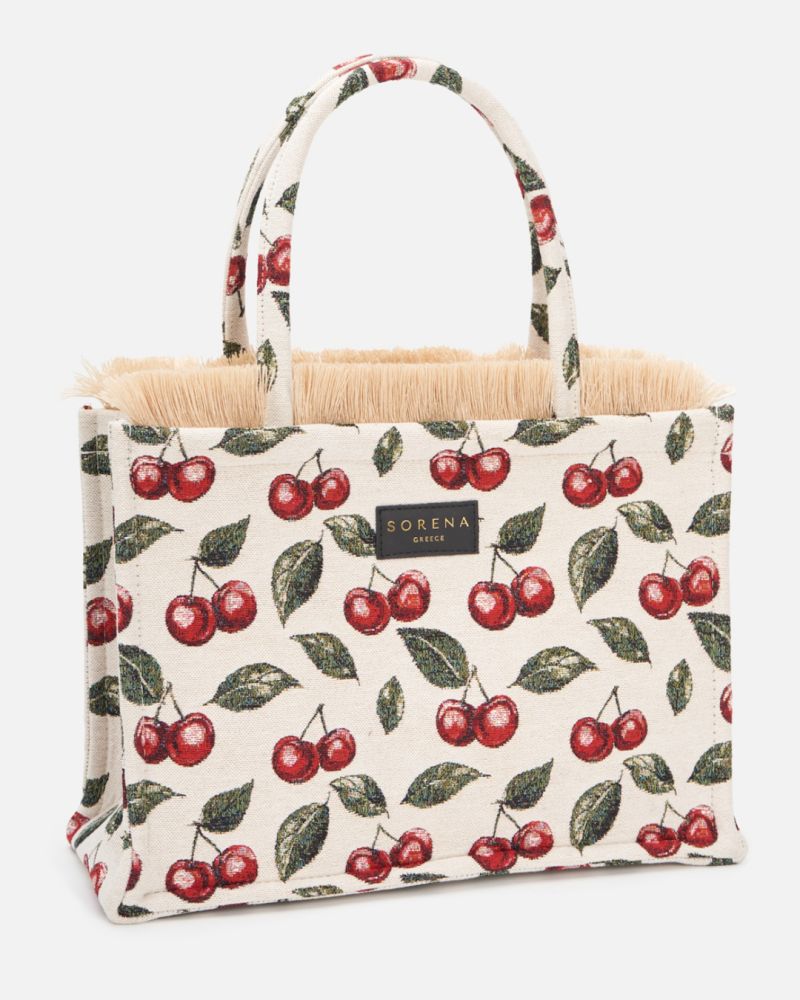 Cherry Medium Tote Bag Φωτογραφία από Cherry Medium Tote Bag
