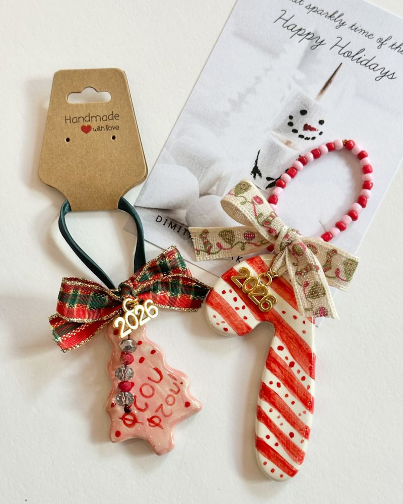 Lucky Charms 2026 - Christmas Set - Ceramic Ornaments Φωτογραφία από Lucky Charms 2026 - Christmas Set - Ceramic Ornaments